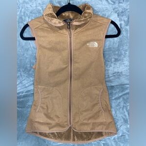The North Face Brown Fleece Vest